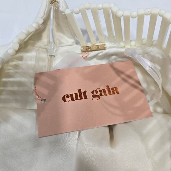 Cult Gaia Serafina Dress in Off White - Picture 9 of 14
